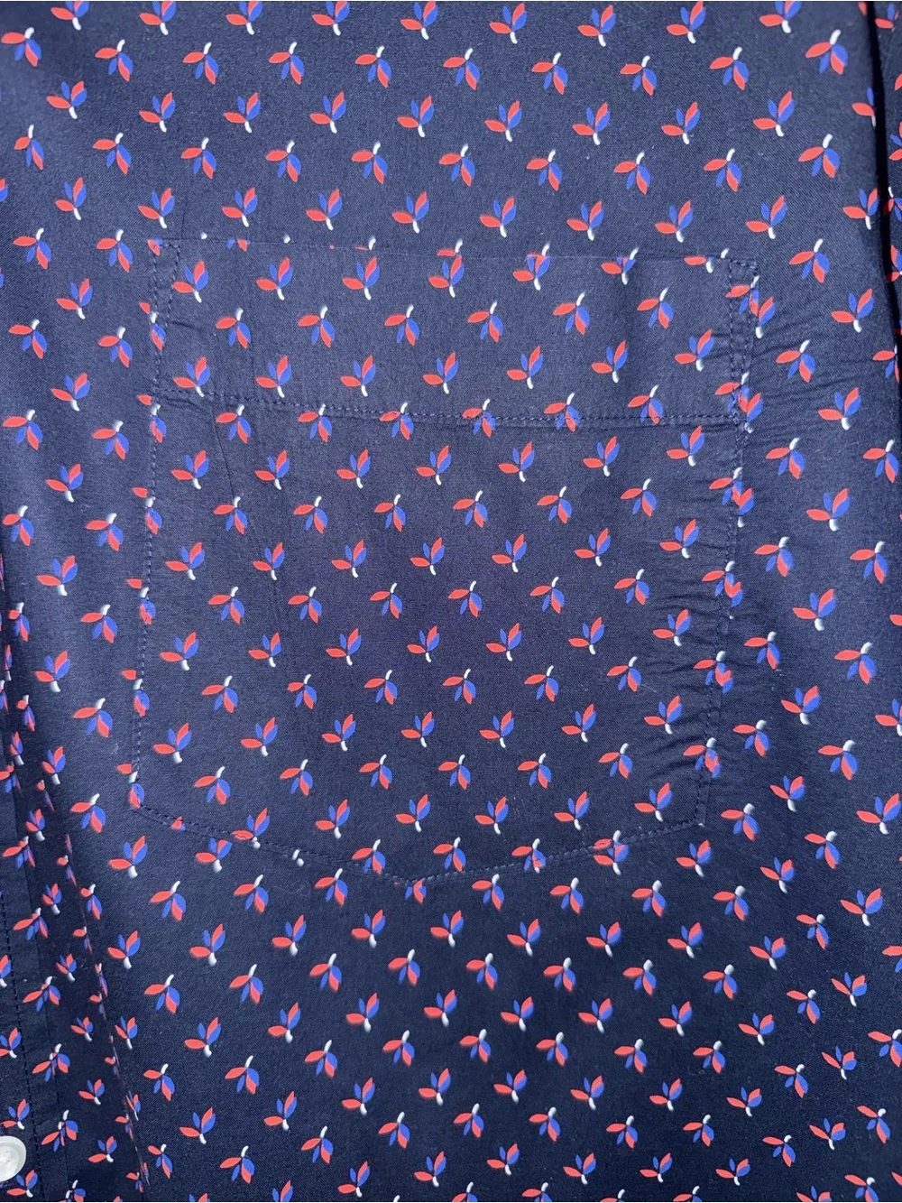 🔥 Banana Republic Slim Fit Short Sleeve Button Down – XXL